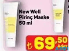 NEW WELL PİRİNÇ MASKE 50 ML